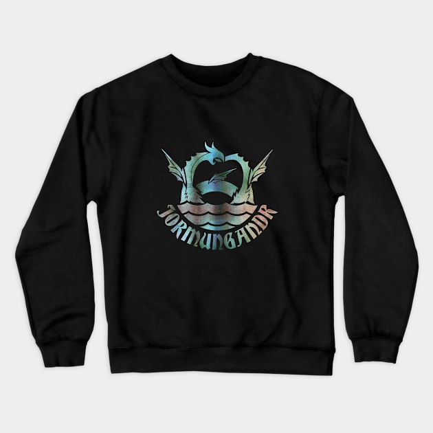 Jormungandr Crewneck Sweatshirt by Kaijester